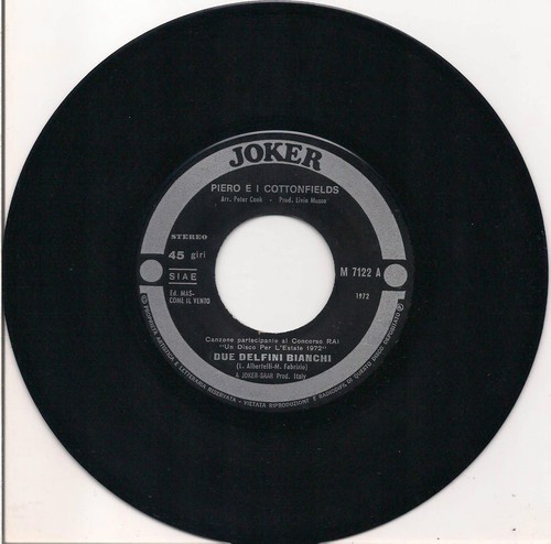 Disco giri piero - disco, 45