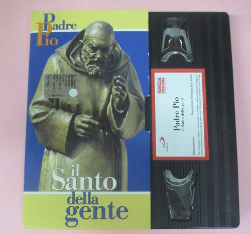 Vhs film padre - pio, santo