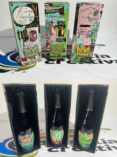 Bottiglia vuota dom perignon