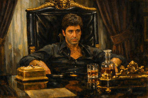 Pacino scarface vintage - scarface,