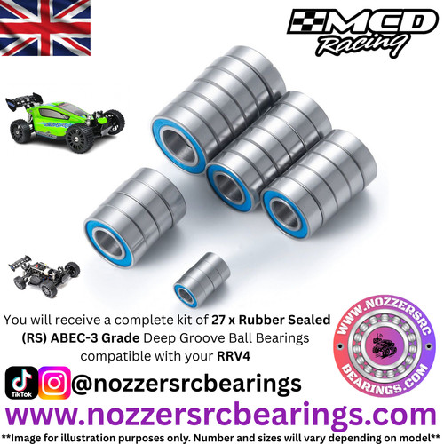 Kit cuscinetti completo mcd - cuscinetti,
