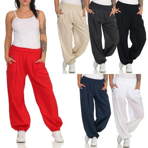 Pantaloni tessuto donna - pantaloni,
