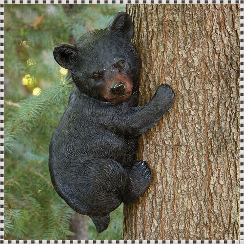 Cucciolo orso bambino albero