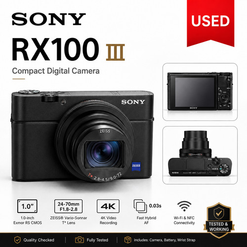 Sony cyber shot dsc rx100 - cyber, iii