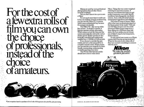 Nikon scelta dei - nikon, la