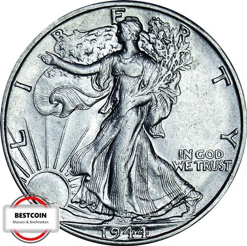 Usa 142 mezzo dollaro - usa,