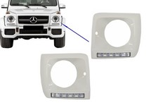 Copri fari led bianchi drl - fari,