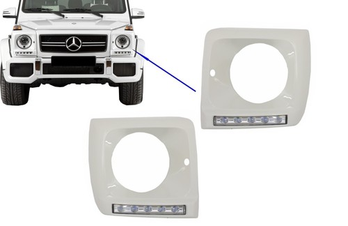 Copri fari led bianchi - fari,