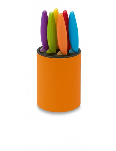 Ceppo con coltelli - , colorati
