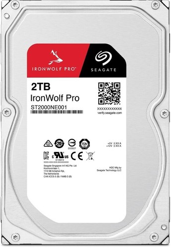 Seagate ironwolf pro 2tb hard - 2tb,