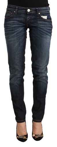 Acht blue washed cotton - blue,