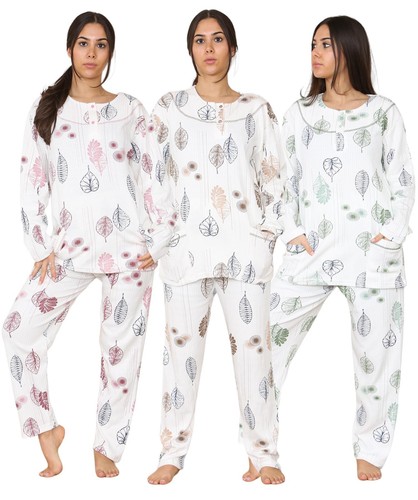 Set pigiama donna cotone - pigiama,