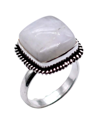 Anello pietra luna - di,