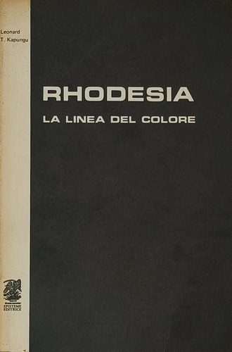 Rhodesia linea del - rhodesia.,