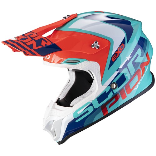 Casco scorpion moto cross - casco,