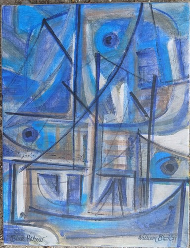 Quadro paesaggio marino - , barche