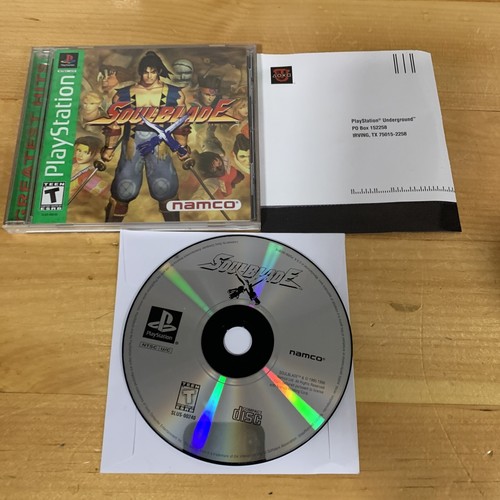 Soul blade playstation ps1 - soul,
