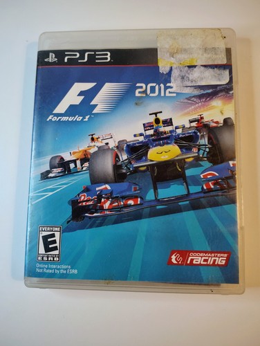 2012 sony playstation 3 - f1,