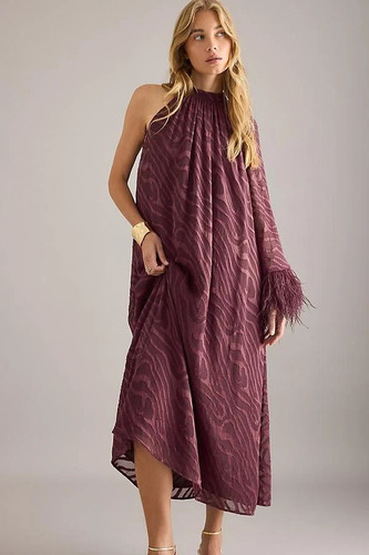 Maxi abito anthropologie - maxi,