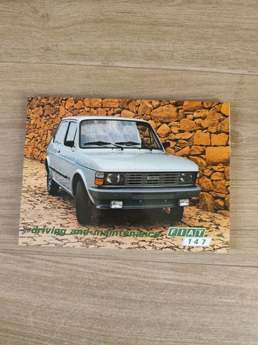Fiat 147 libretto - fiat, uso