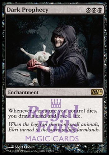 Dark prophecy foil mtg - foil,
