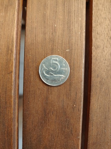 Moneta lire italiana del - moneta,