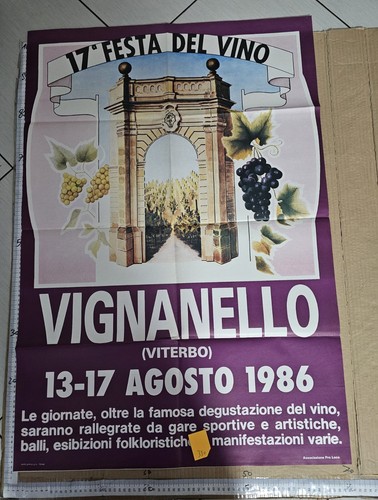 Manifesto vignanello festa - manifesto,