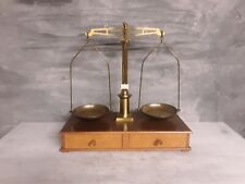 Vecchia Bilancia Da Banco Farmacia In Legno