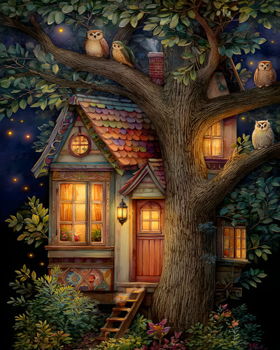 Albero libro fiabe - albero,