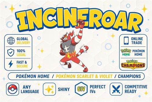 Incineroar shiny or - incineroar,