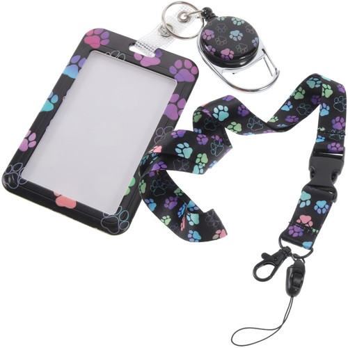 Porte badge avec cordon - porte-badge,