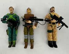 3x G.I. vintage Personaggi