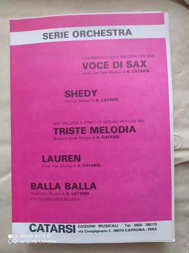 Aldo catarsi serie orchestra - catarsi,
