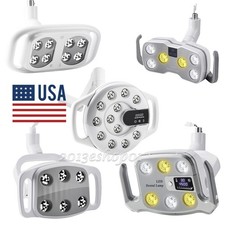 Lampada LED dentale 8 tipi luce orale per unità sedia sensore induzione regolabile