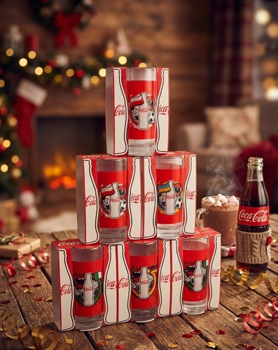 Set bicchieri coca cola uefa - 6,