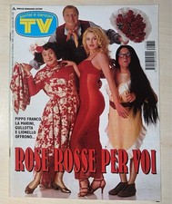 TV SORRISI E CANZONI 1996 N.5, RAFFAELLA CARRÀ, VALERIA MARINI