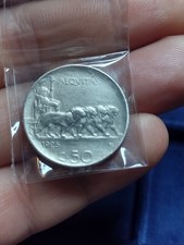 50 Centesimi Leoni 1925 Rigato