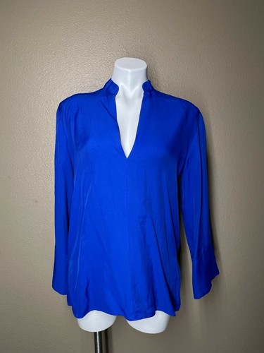 Zara new basic satin shirt - basic,