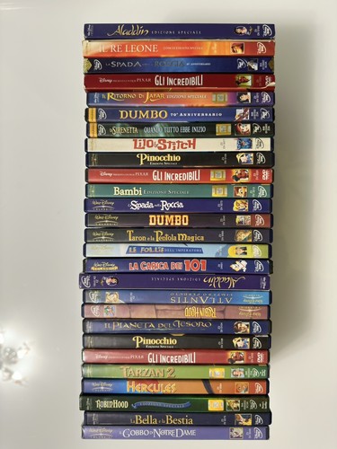 Lotto dvd disney classici - lotto, 24
