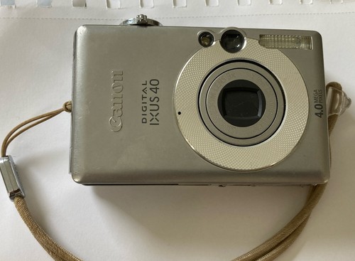 Fotocamera canon ixus - fotocamera, manca
