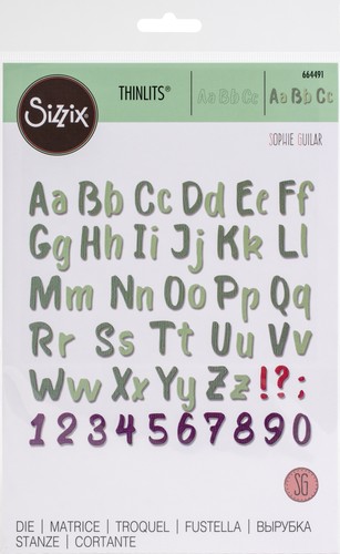 Sizzix thinlits die sophie - by,