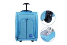TROLLEY FRIGO 35X20X50 AZZURRO