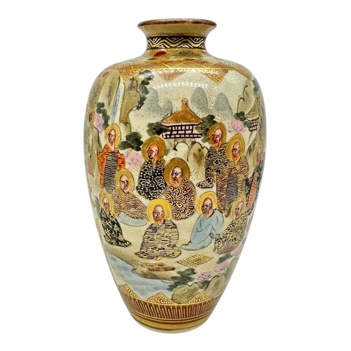 Satsuma vaso figurativo - satsuma, **