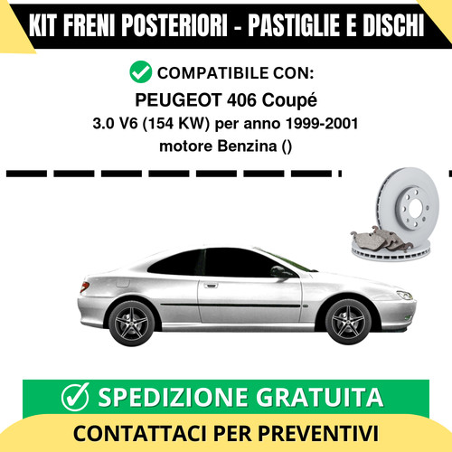 Kit freni posteriori per - kit,