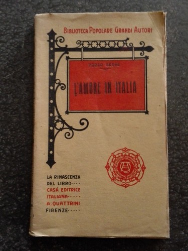 Libro amore italia - -, l'amore