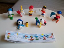 serie completa  sorpresine kinder snoopy 2000