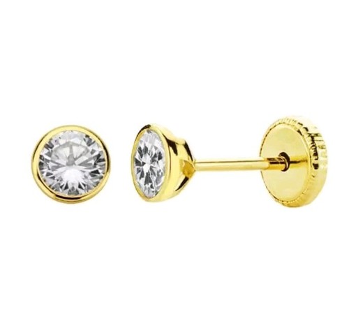 Orecchini oro 18k 750 mls - 750,