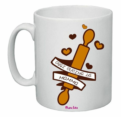 Tazza mug 8x10 scritta oggi - tazza,