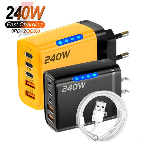 Caricatore rapido 240w - caricatore, con