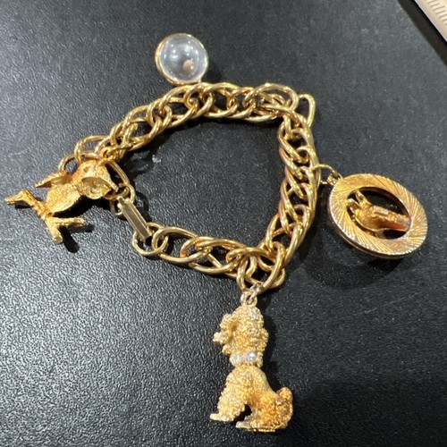 Bracciale vintage con charms - , 7